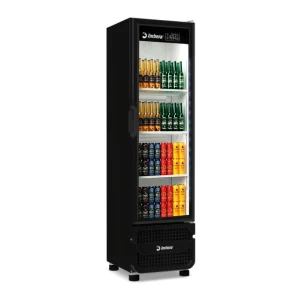 Cervejeira Porta de Vidro Full Black 230 litros CCV144 Imbera